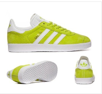 lime green adidas trainers